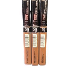 Lot of 3 70 Coffee Maybelline Fit Me! Concealer Concealers